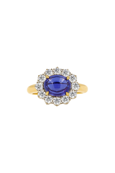 “Regency” Sapphire Cabochon Ring