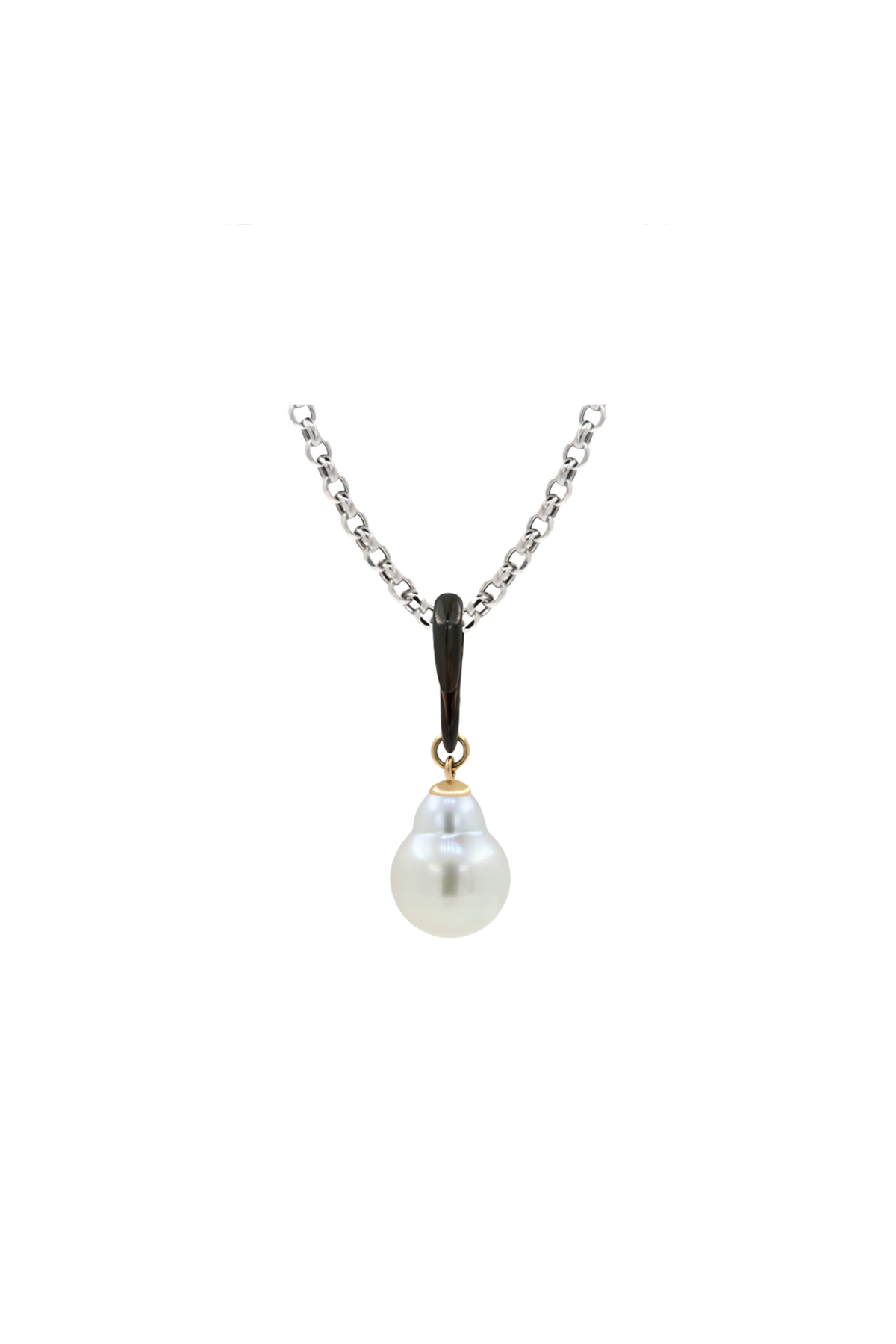 "Siren" Baroque Pearl Pendant Necklace
