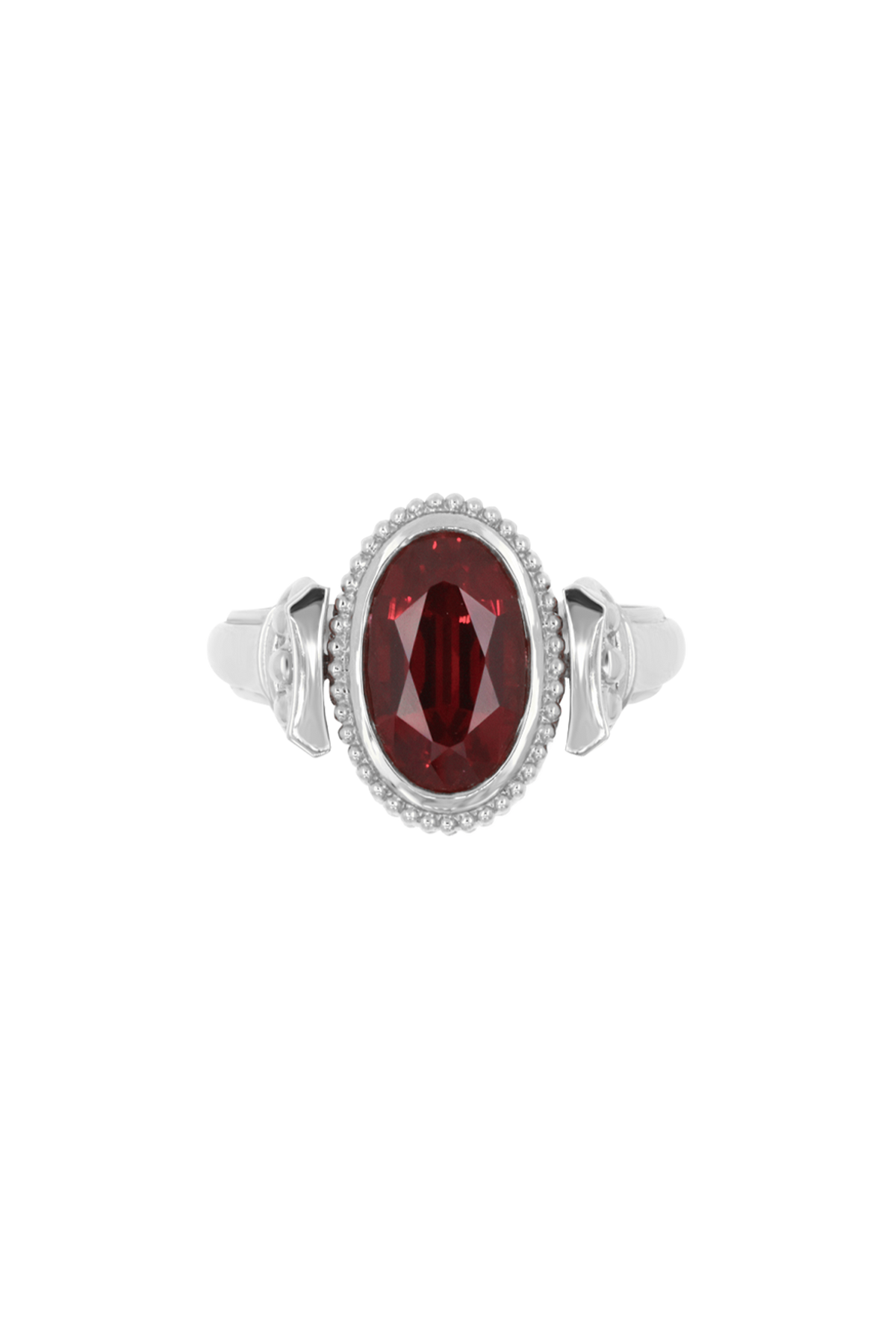 “Regency” Ruby Duality Signet Ring