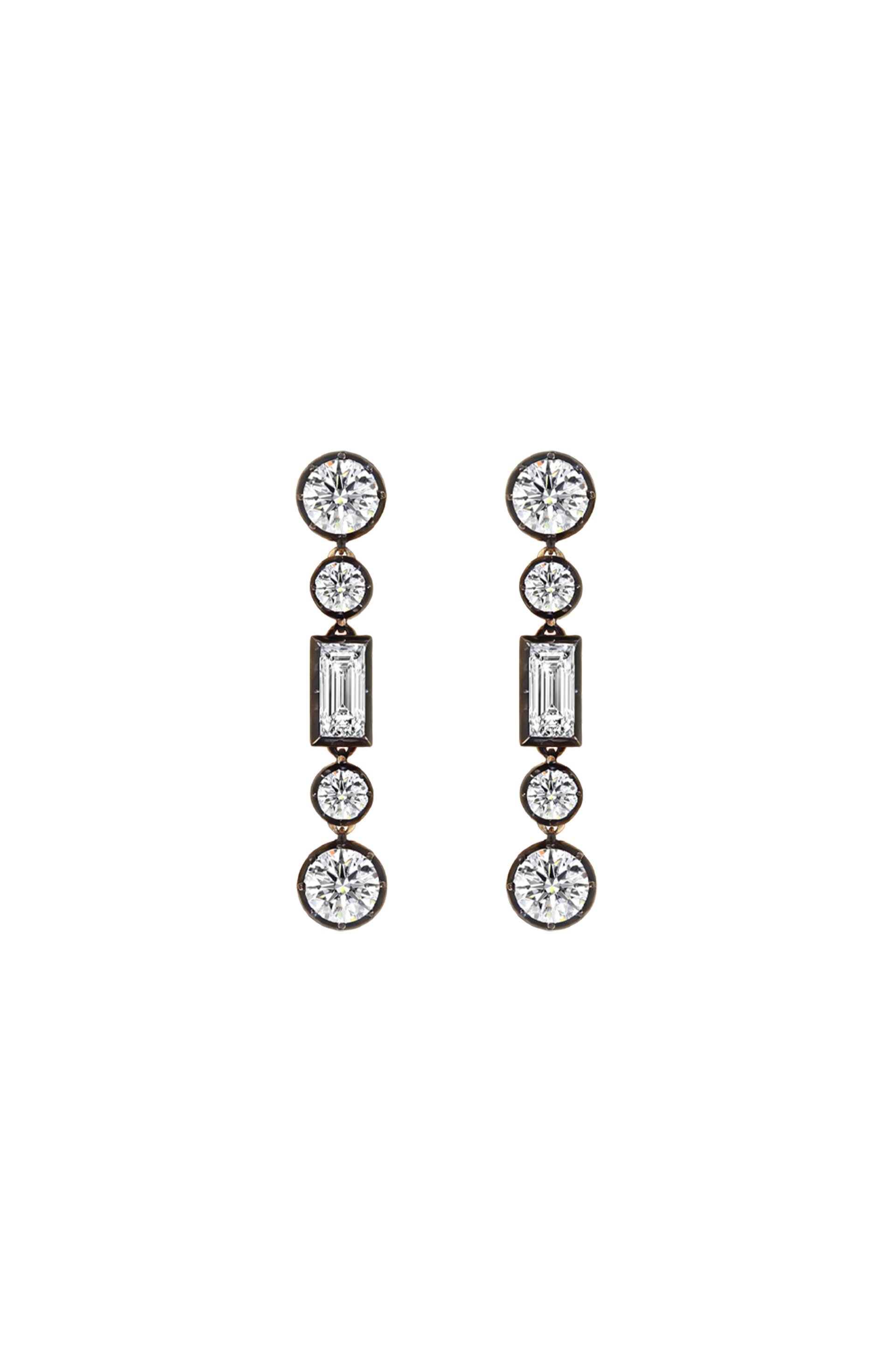 “Regency” Diamond Chandelier Earrings