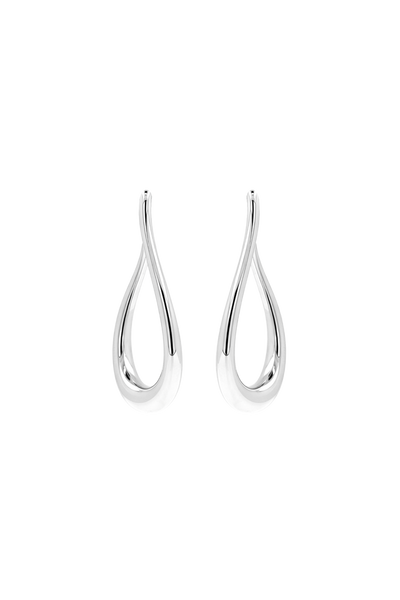 "Siren" Silver Beckon Earrings