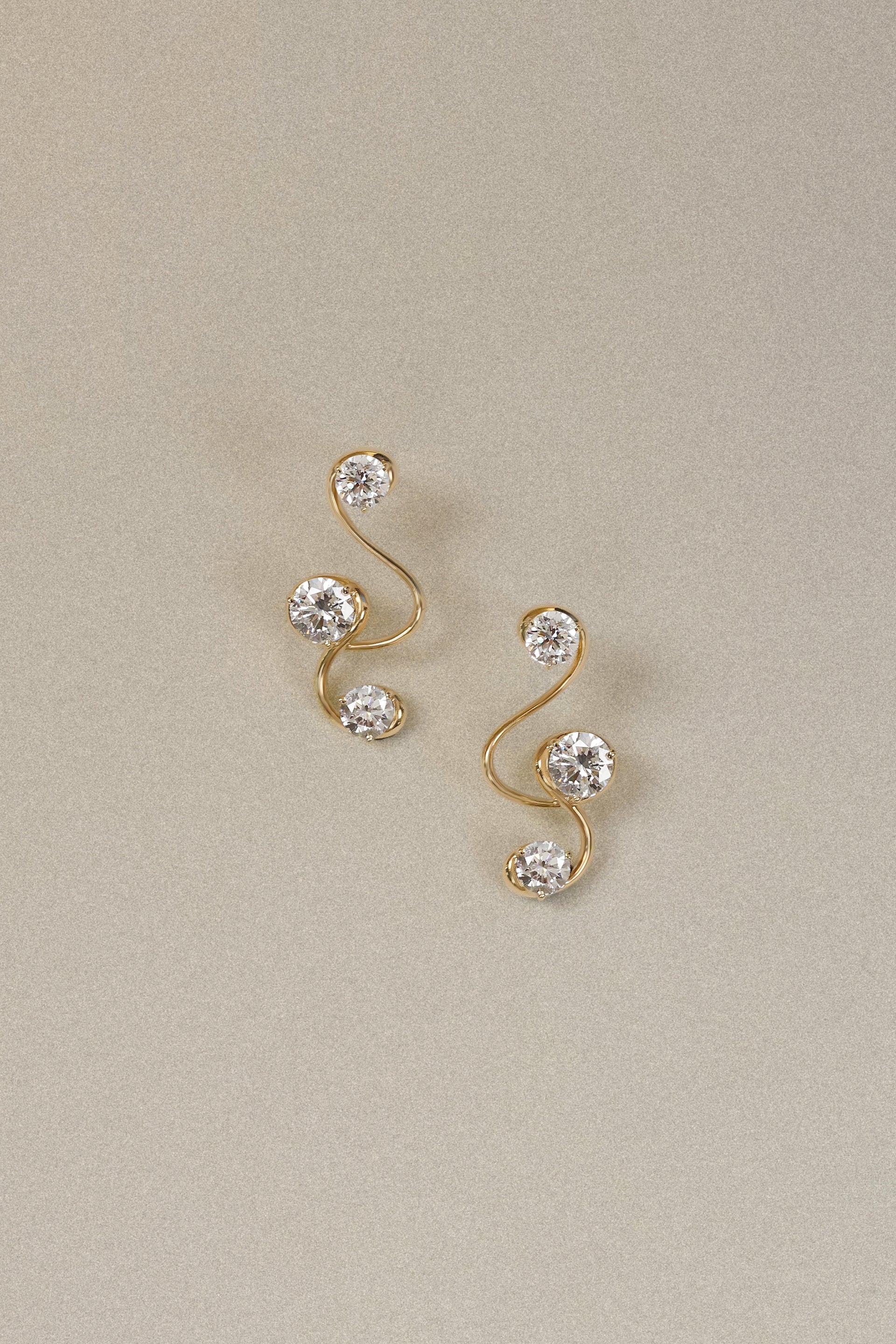 "MFE" Treble Earrings, Classic