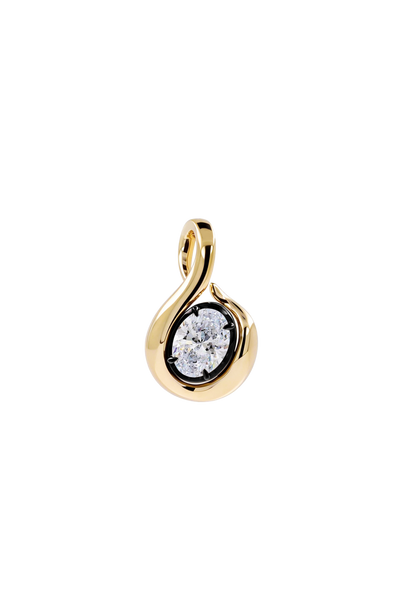 "MFE" Two-Tone Quaver Pendant
