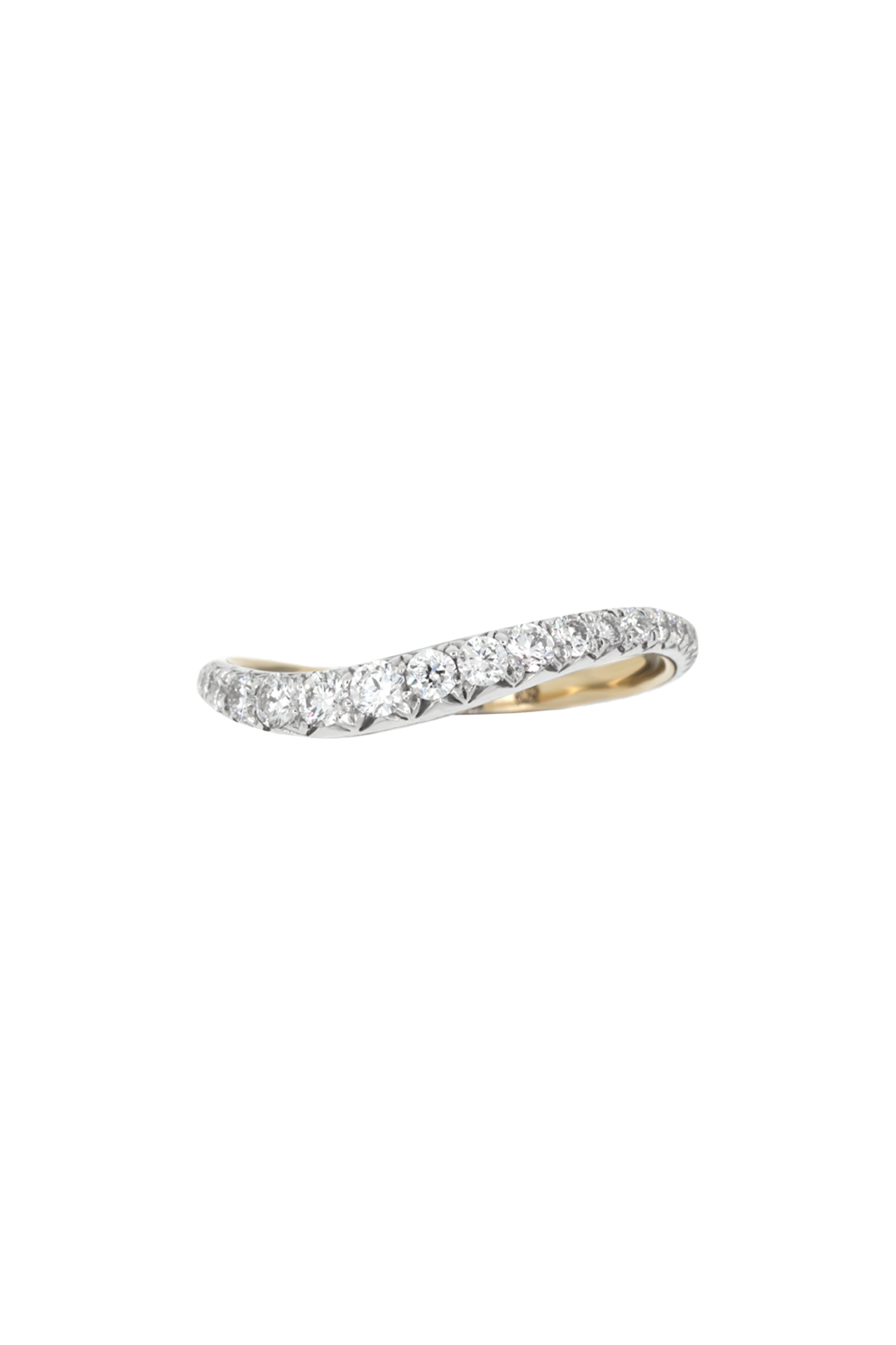 "Siren" Pavé Low Tide Diamond Band