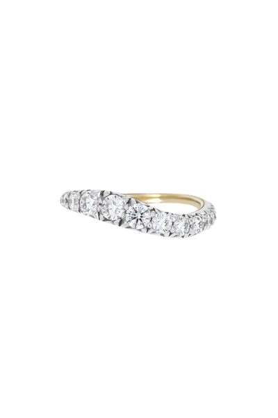 "Siren" Pavé High Tide Diamond Band