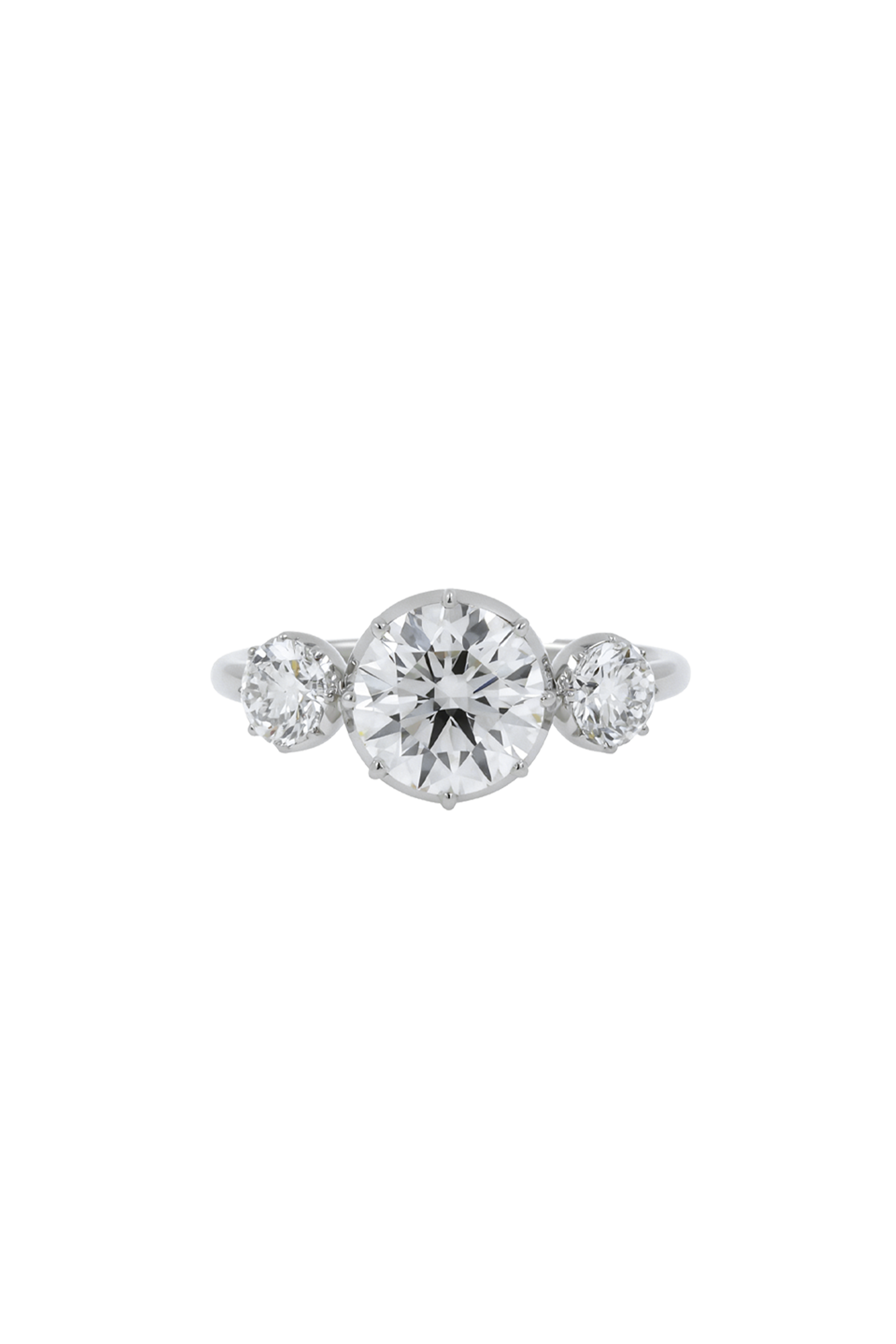 “Regency” Diamond Trilogy Ring