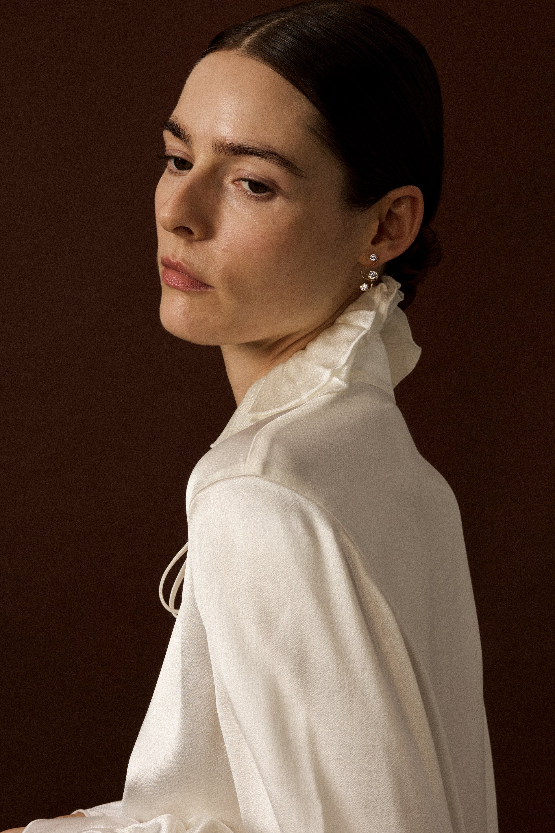 "MFE" Treble Earrings, Classic