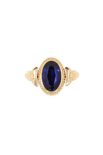 “Regency” Sapphire Duality Classic Signet Ring