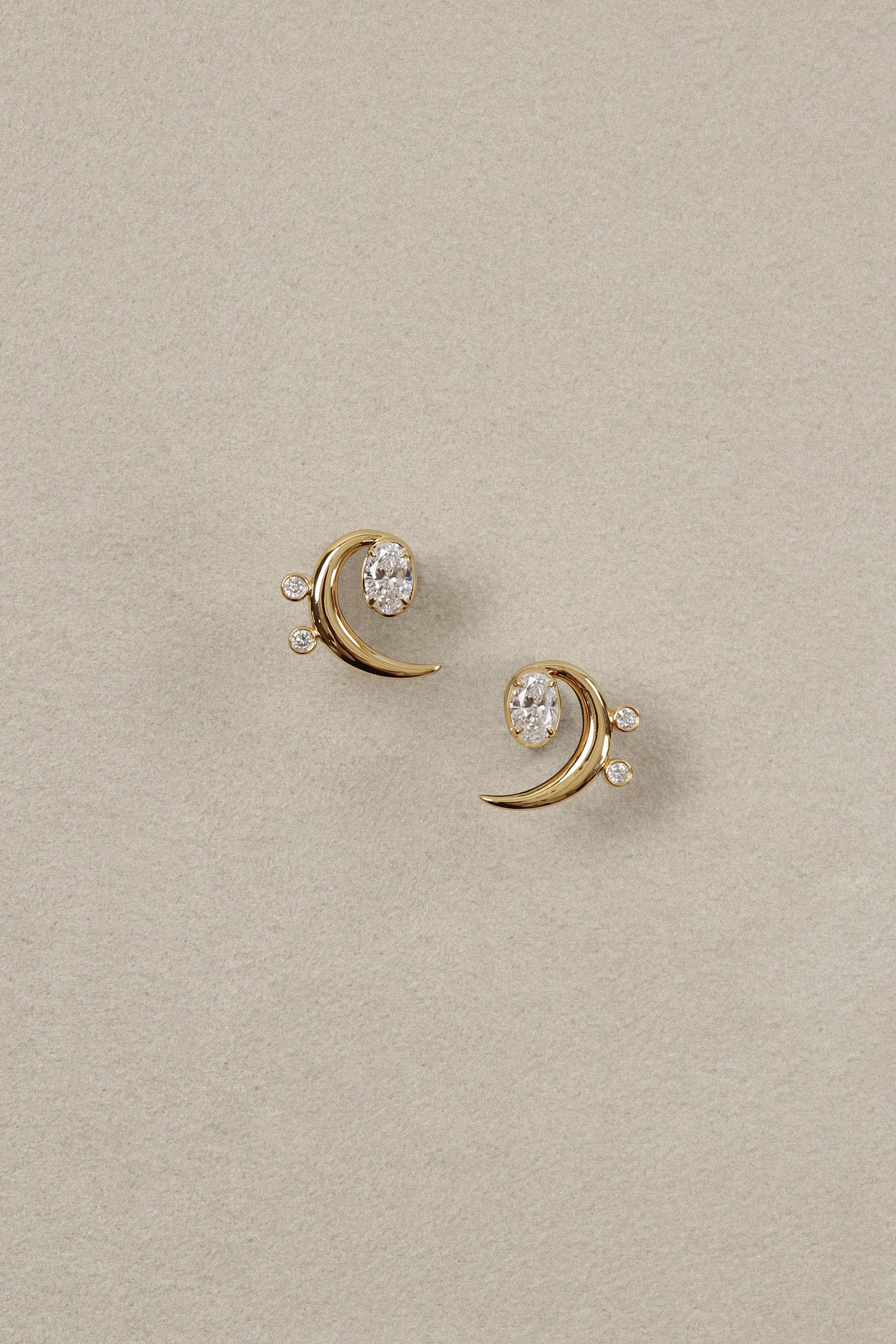 "MFE" Silver Bass Earrings, Classic