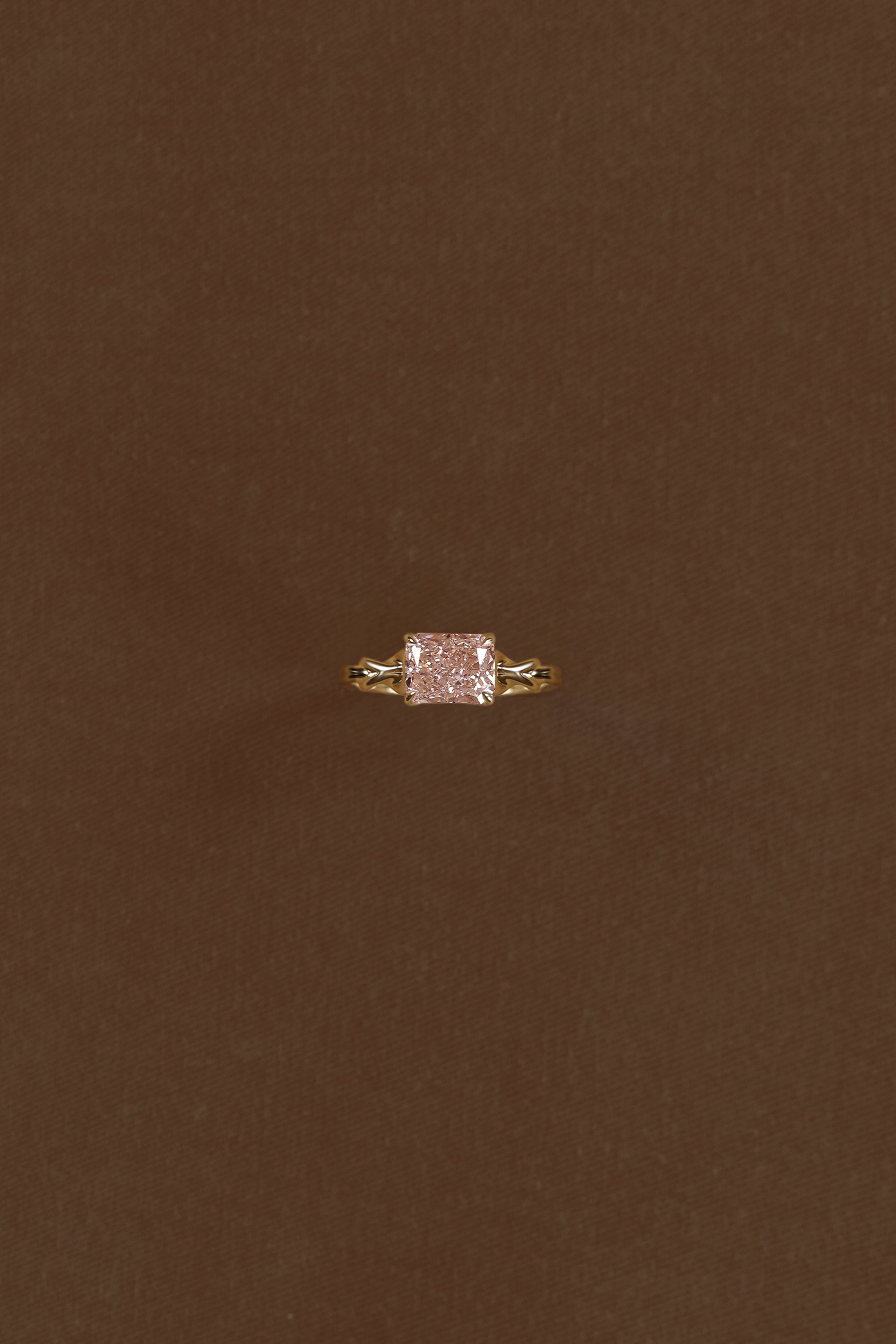 The Pink Radiant "Silk" Ring