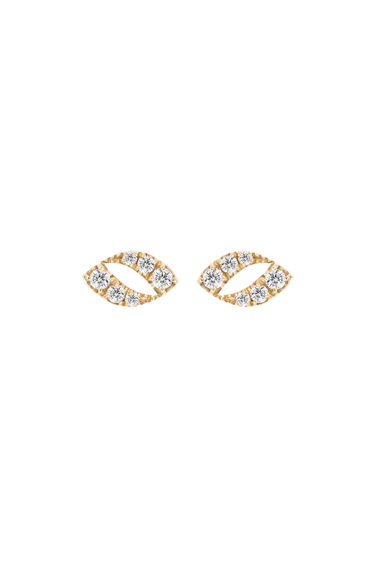 “Side Eye” 18k Diamond Eyelet