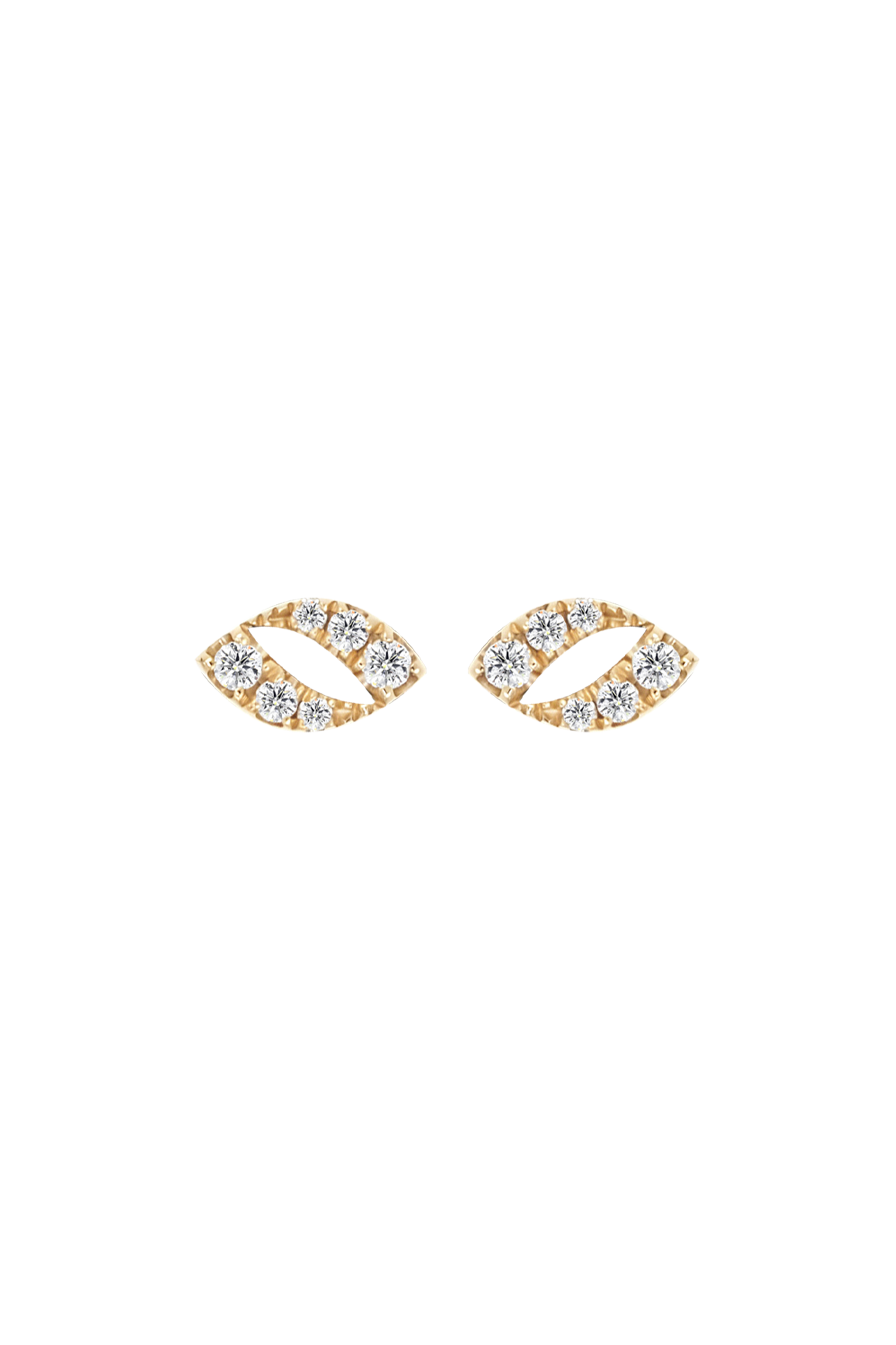 “Side Eye” 18k Diamond Eyelet