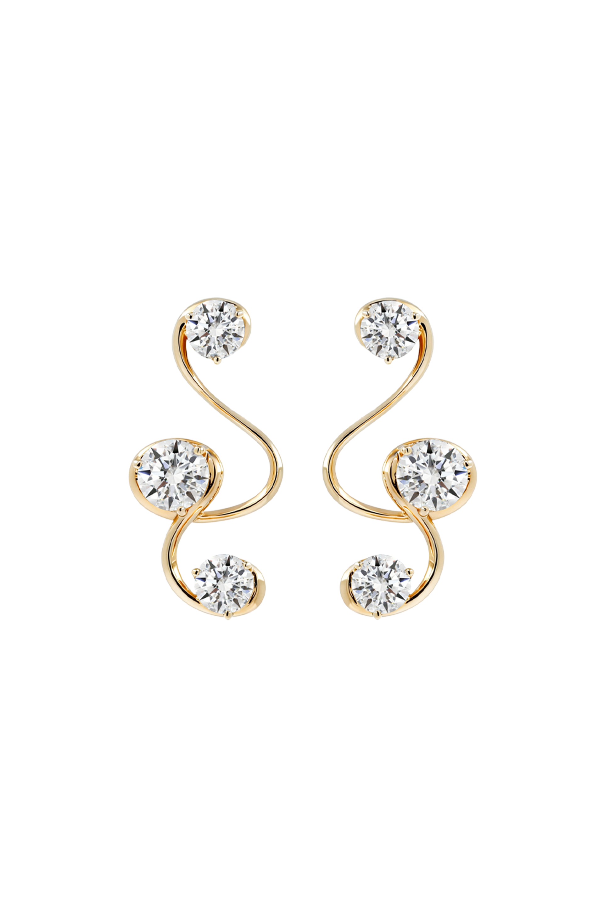 "MFE" Treble Earrings, Classic
