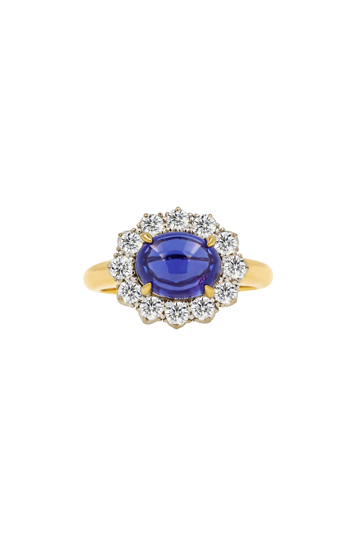 “Regency” Sapphire Cabochon Ring