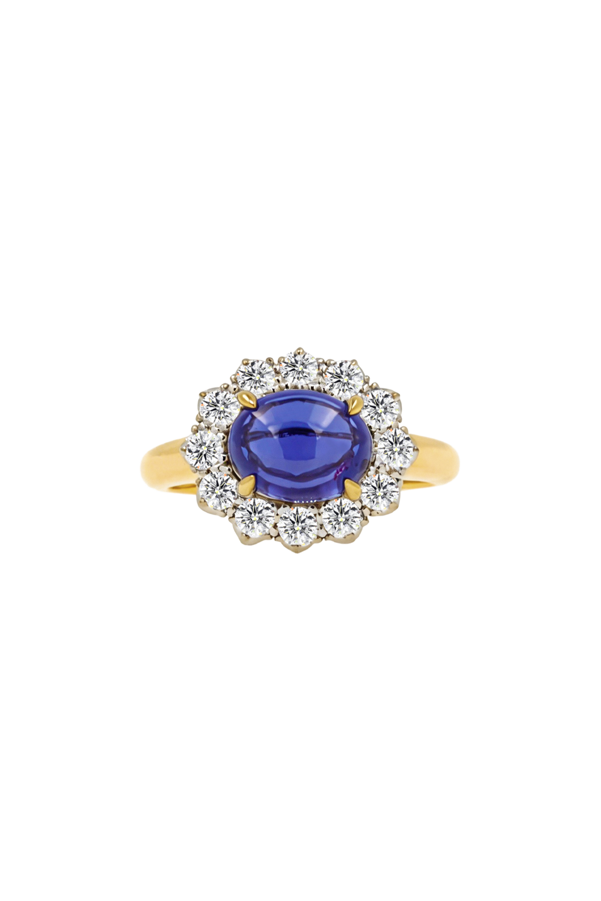 “Regency” Sapphire Cabochon Ring