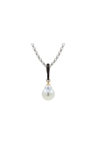"Siren" Baroque Pearl Pendant Necklace