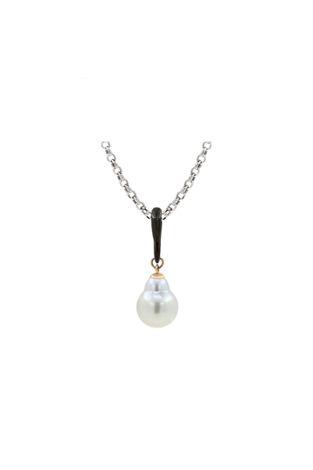 "Siren" Baroque Pearl Pendant Necklace