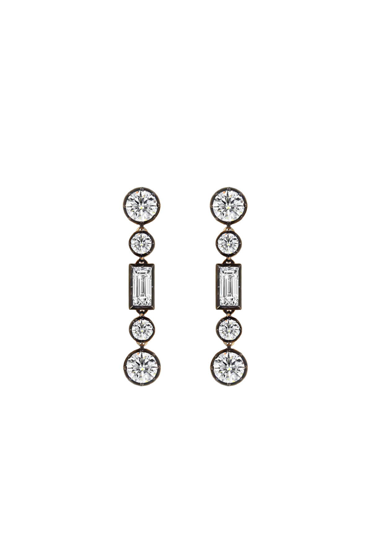“Regency” Diamond Chandelier Earrings