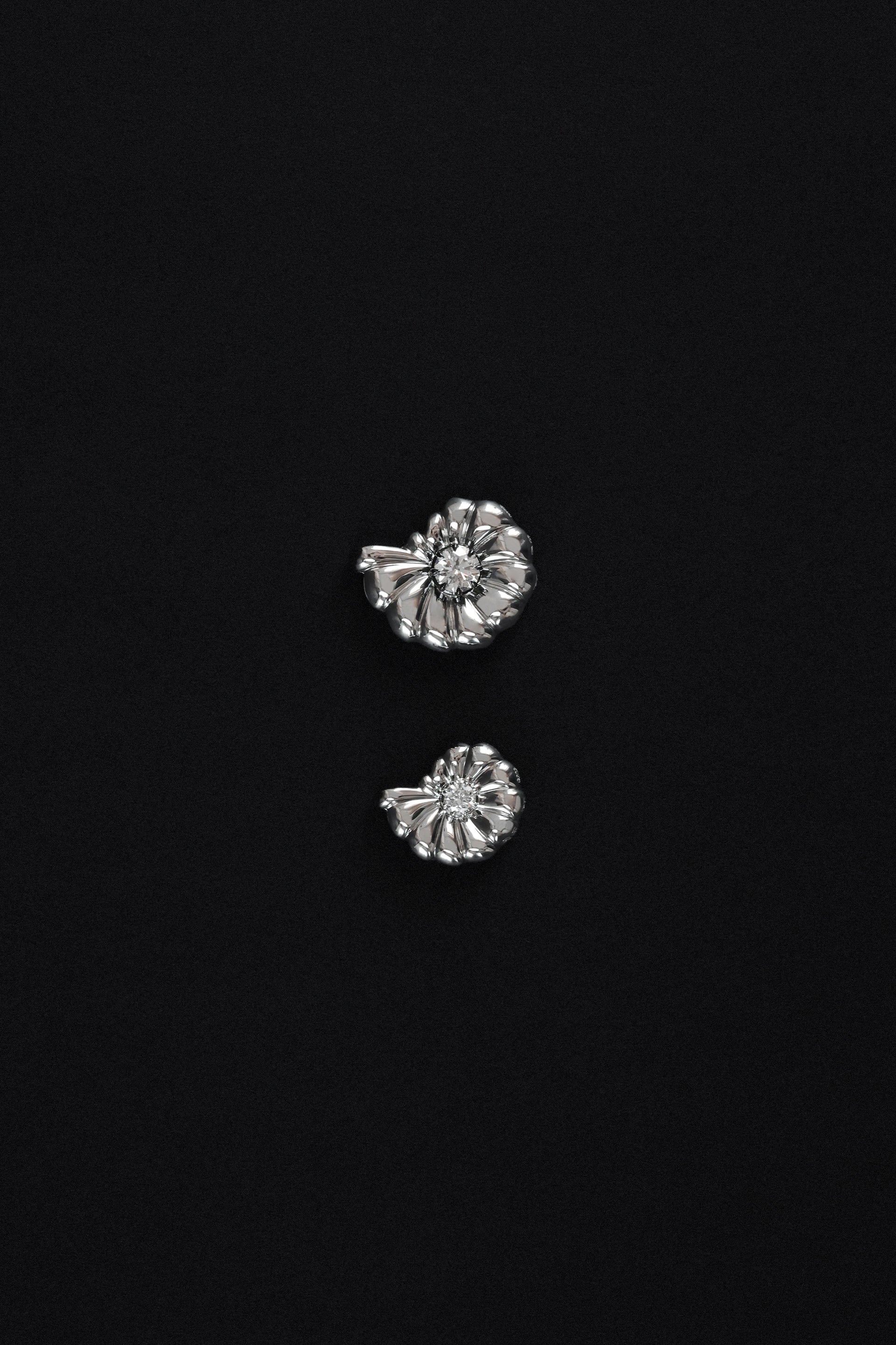 "Siren" Two-Tone Silver Nautilus Necklace, Classic