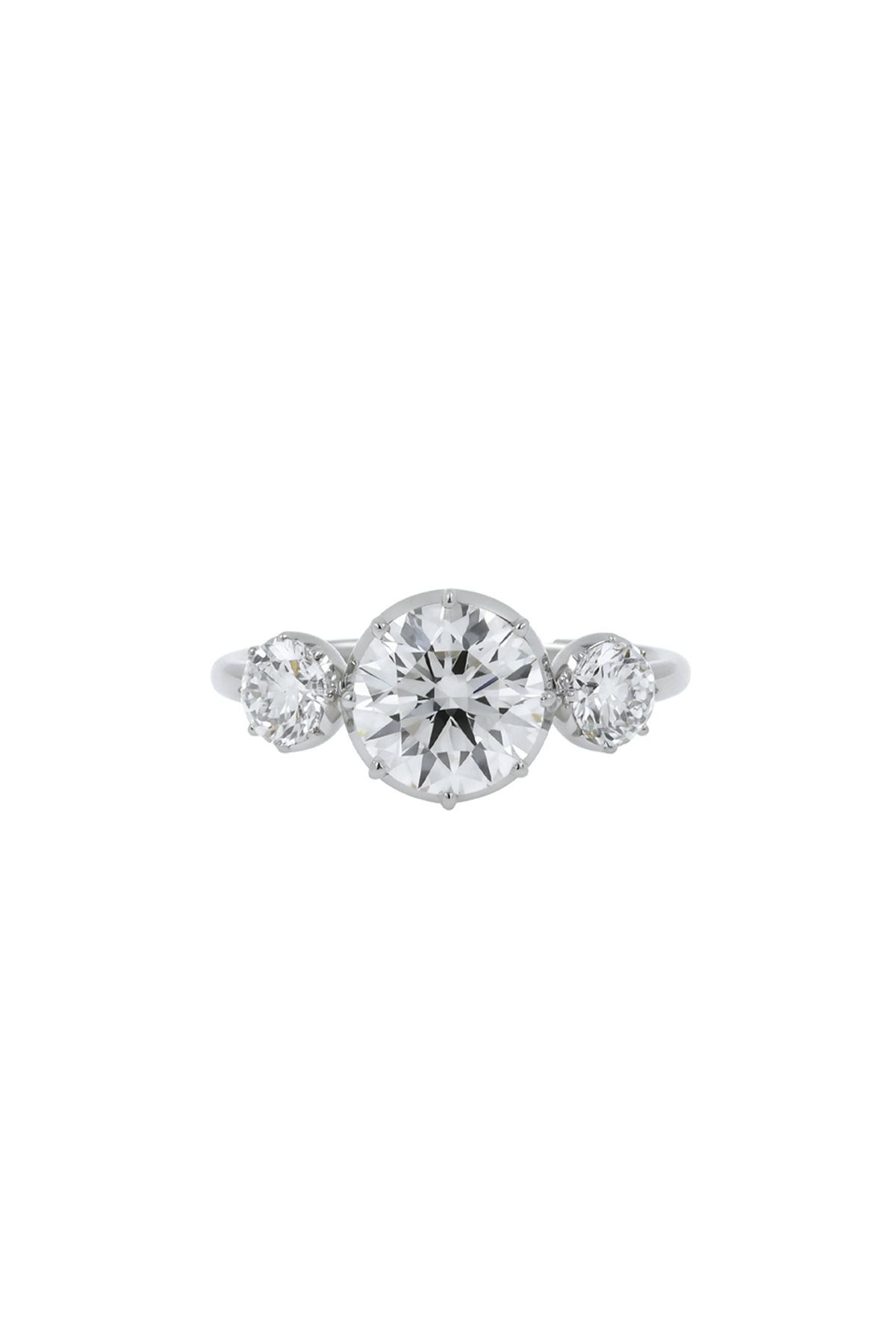 “Regency” Diamond Trilogy Ring