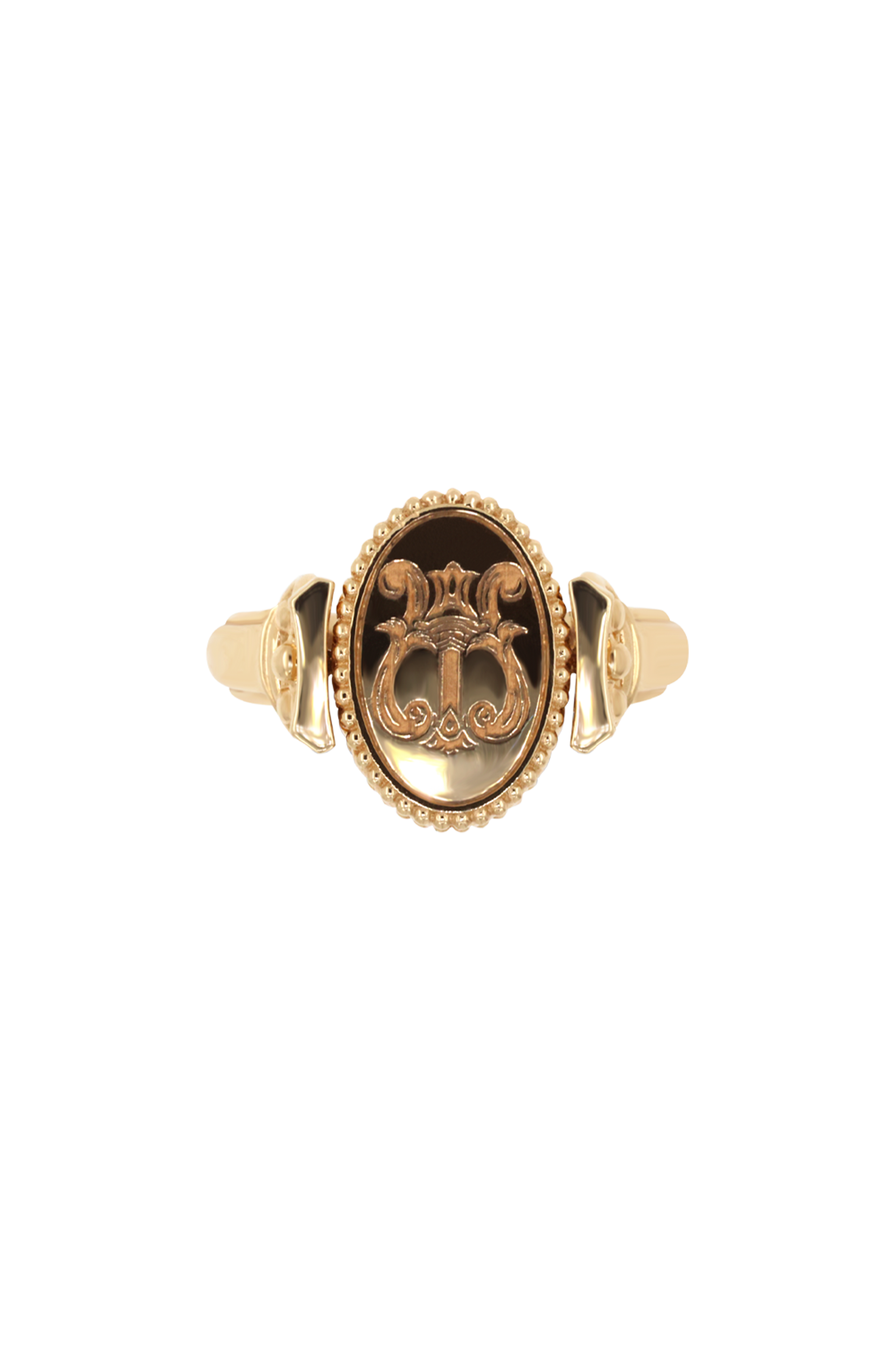 “Regency” Diamond Classic Duality Signet Ring