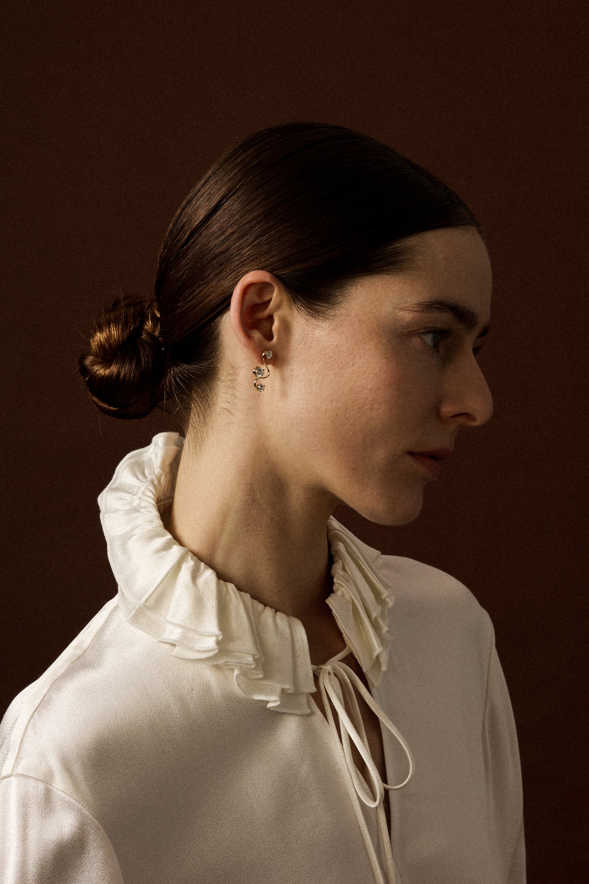 "MFE" Treble Earrings, Classic