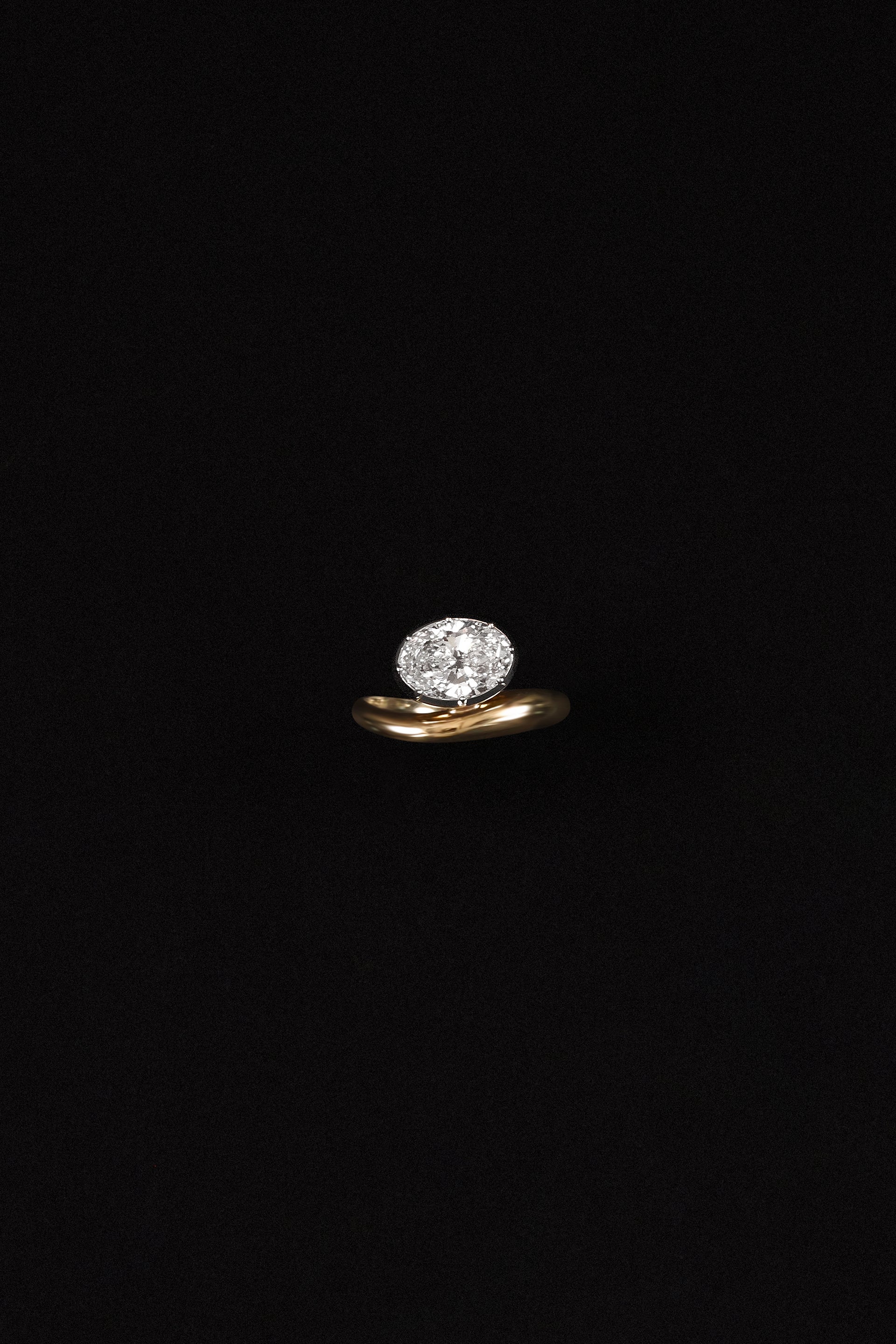 "Siren" Oval Tidepool Ring