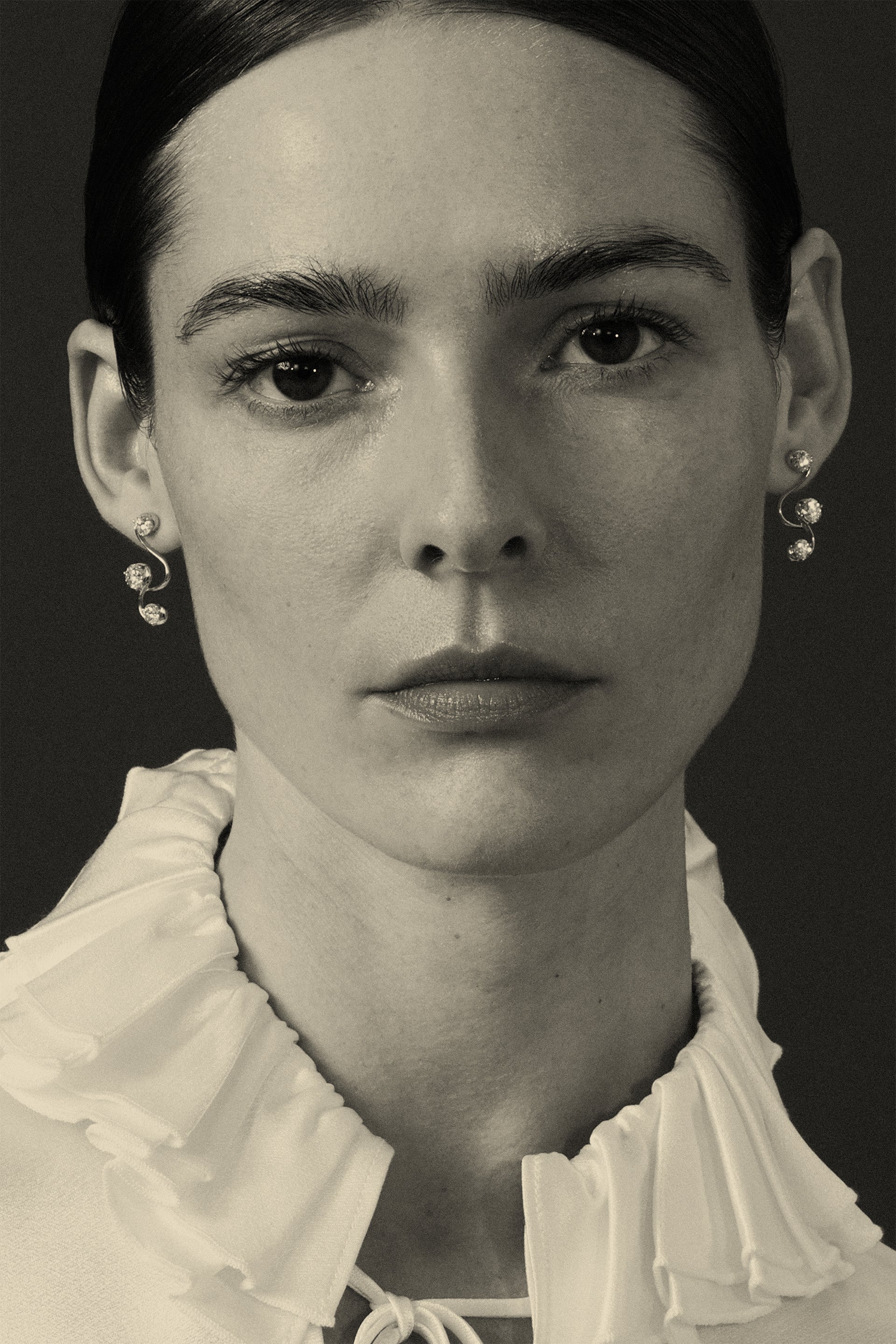 "MFE" Treble Earrings, Classic