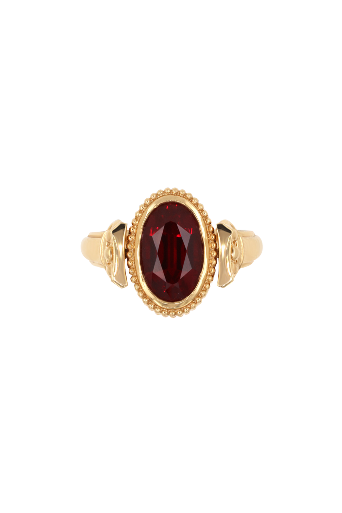 “Regency” Ruby Duality Signet Ring