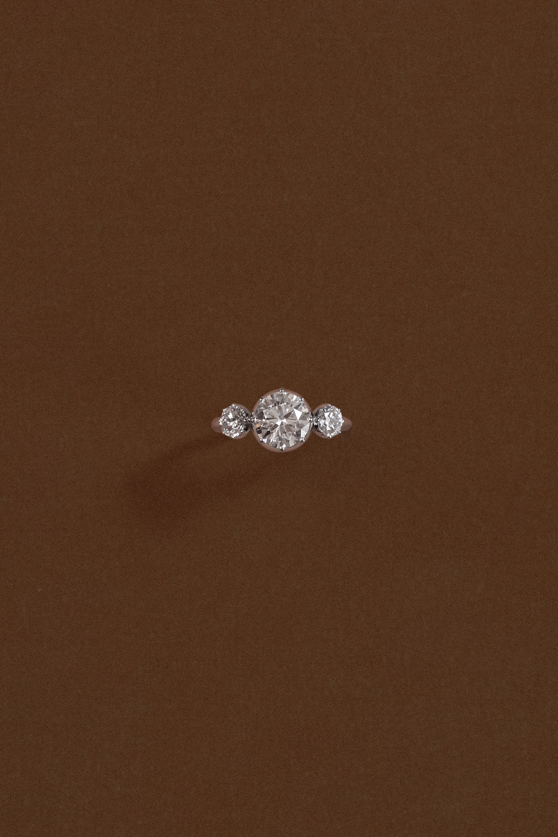 “Regency” Diamond Trilogy Ring