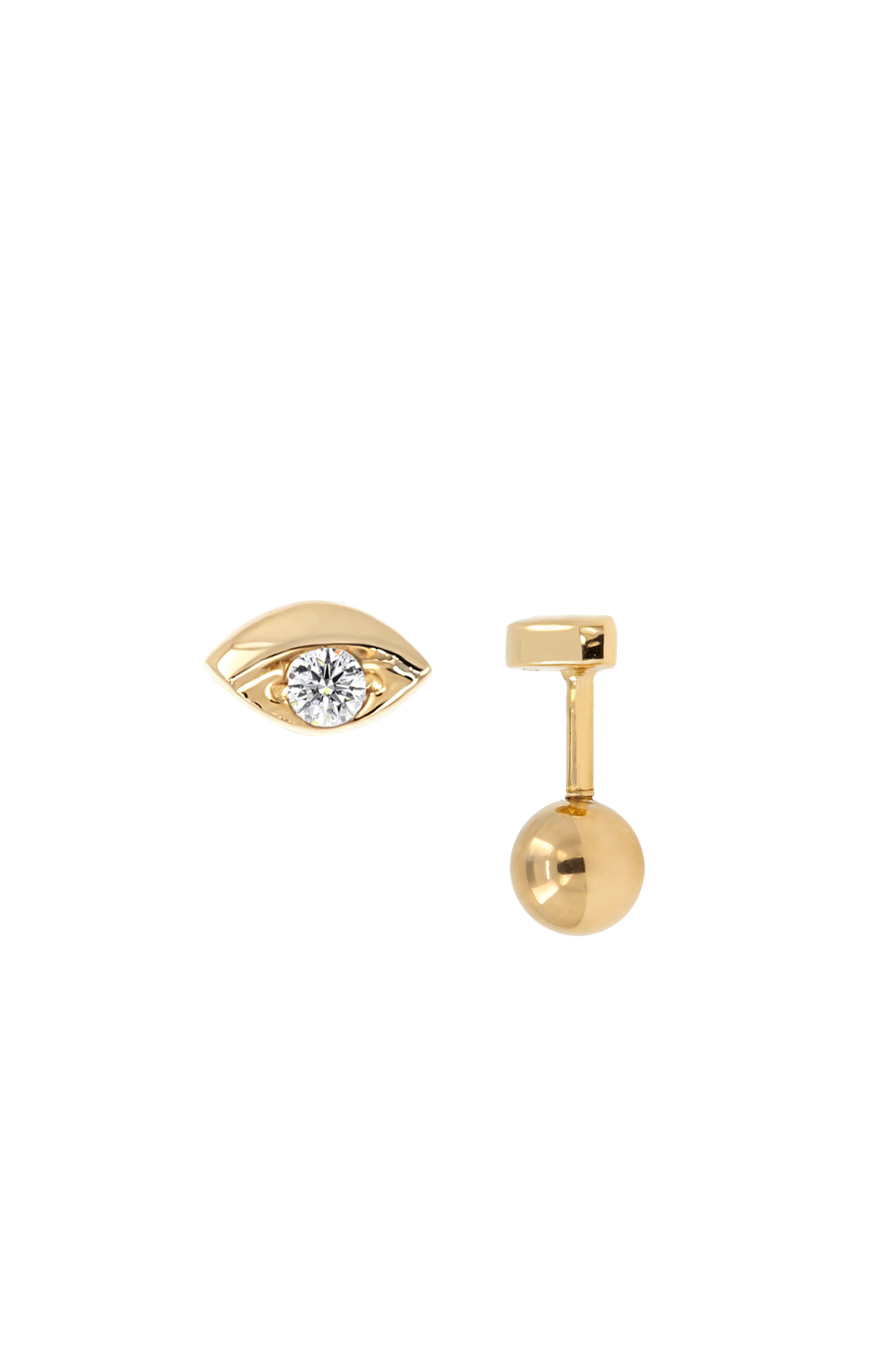 “Doe Eye” 18k Diamond Eyelet