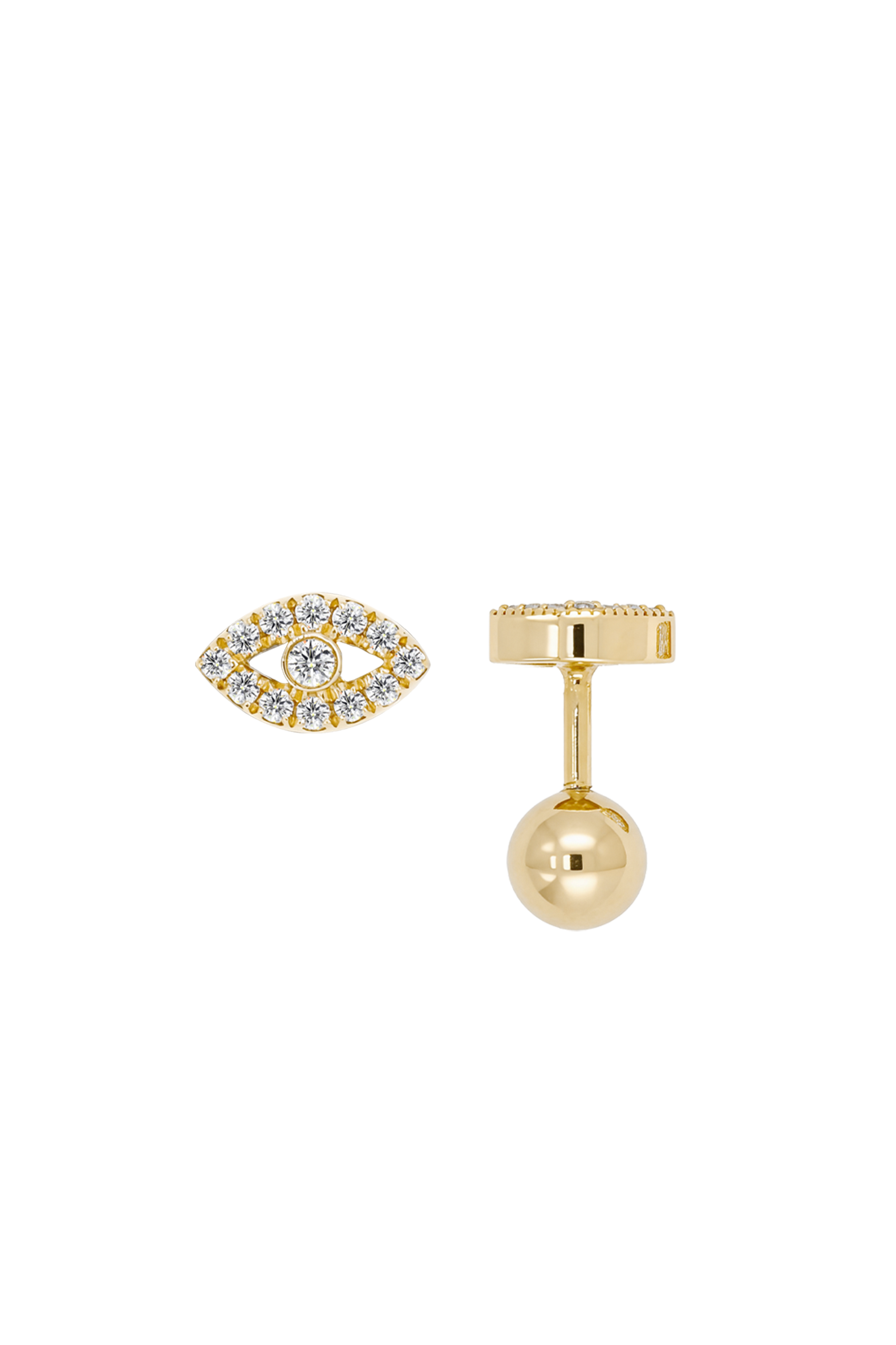 “Ocean Eye” 18k Diamond Eyelet