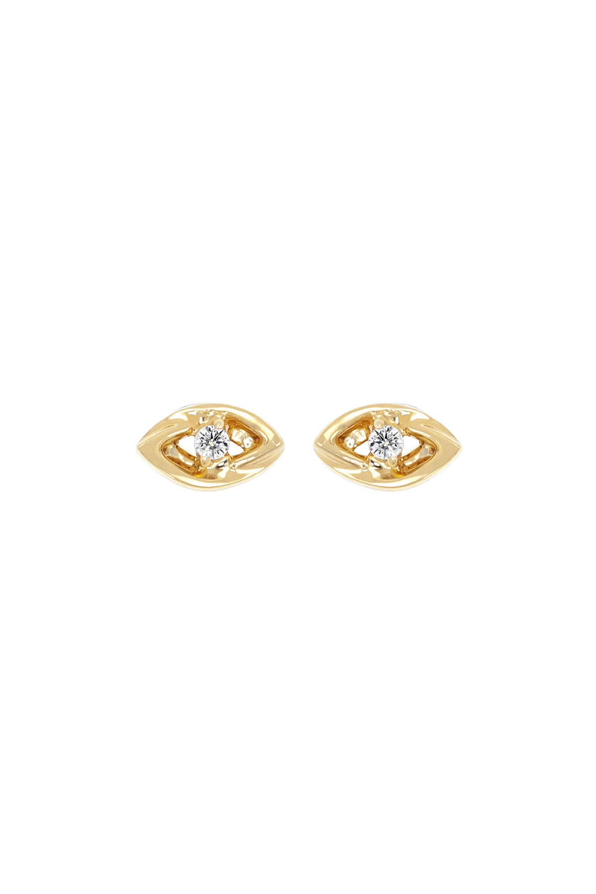 “Protective Eye” 18k Diamond Eyelet