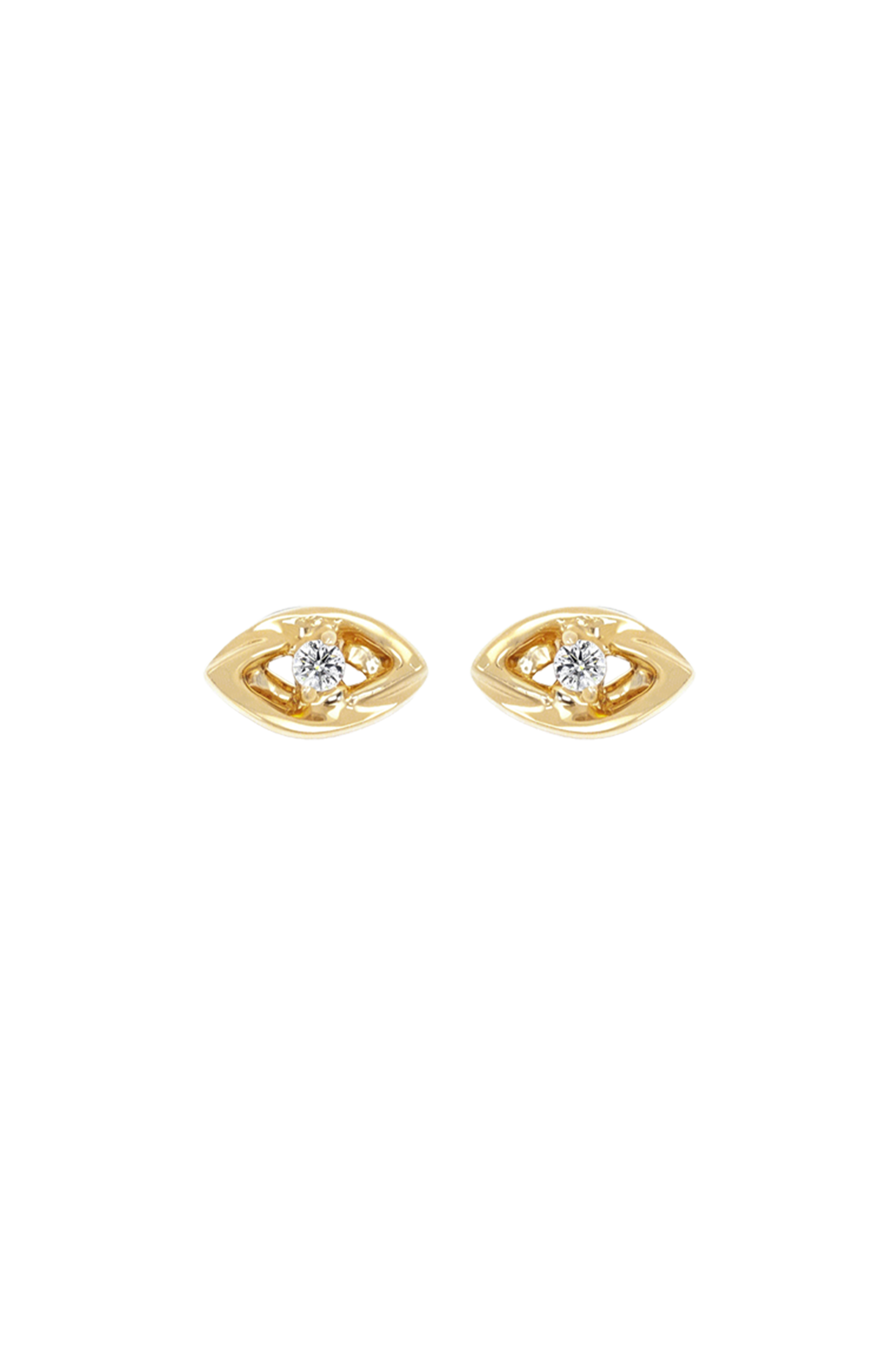 “Protective Eye” 18k Diamond Eyelet