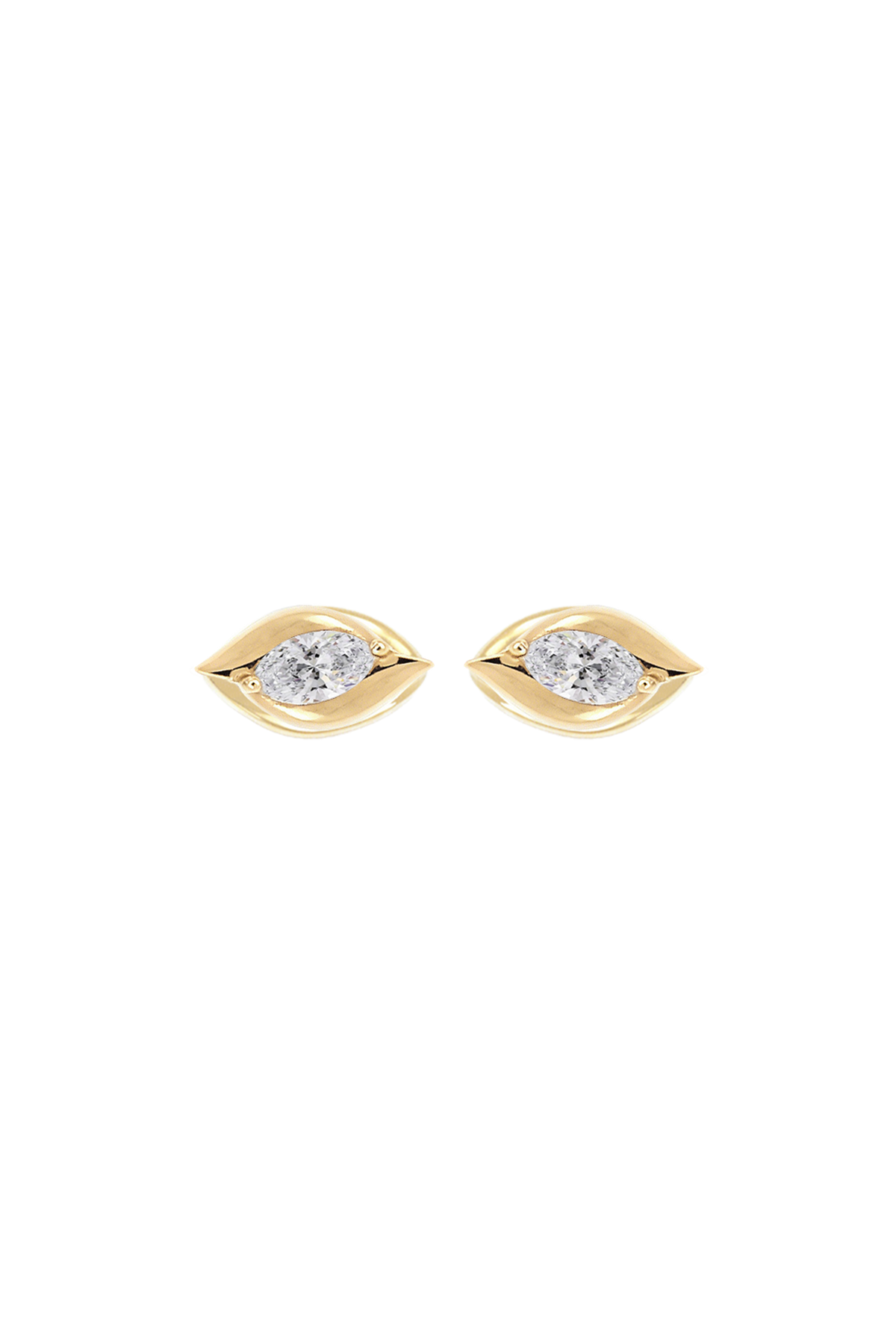 “Flirty Eye” 18k Diamond Eyelet