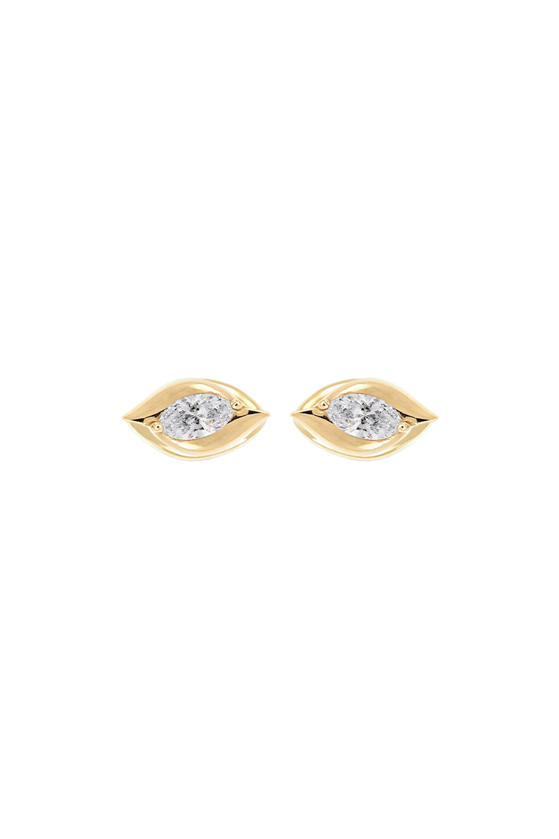 “Flirty Eye” 18k Diamond Eyelet
