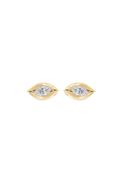 “Flirty Eye” 18k Diamond Eyelet